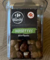 Noisettes décortiquées