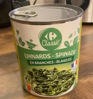Épinards branches