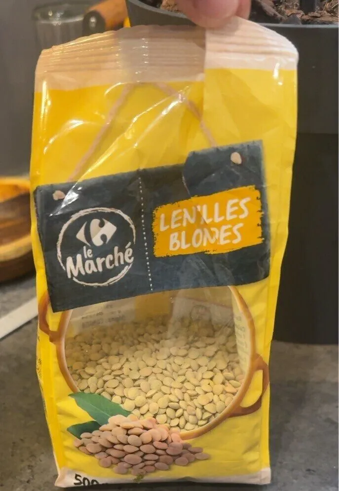 Lentilles blondes