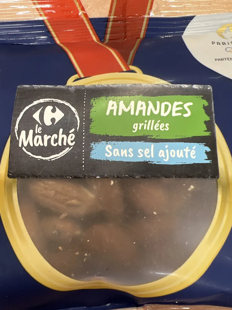Amandes grillées