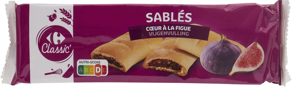 Sablés Cœur à la figue