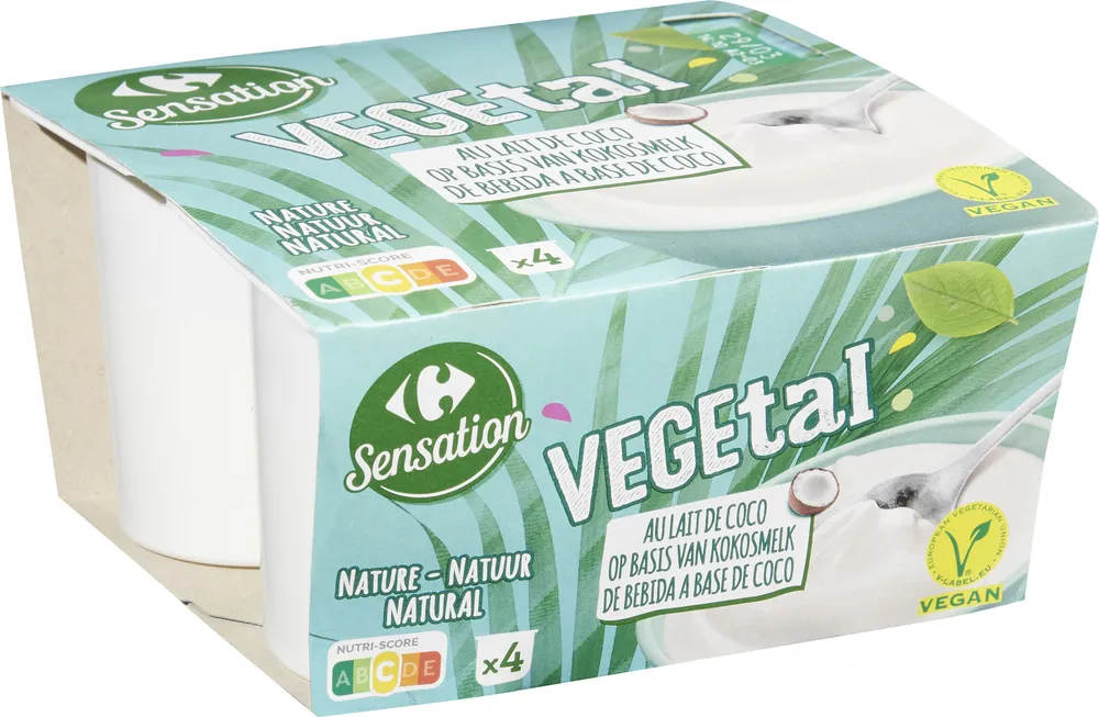 Yaourt au lait de coco