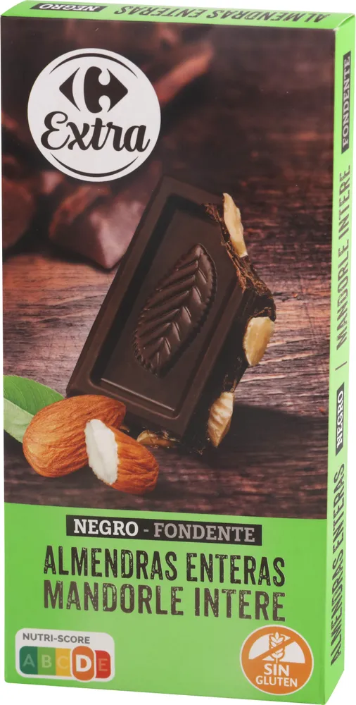 Chocolate negro 25% almendra