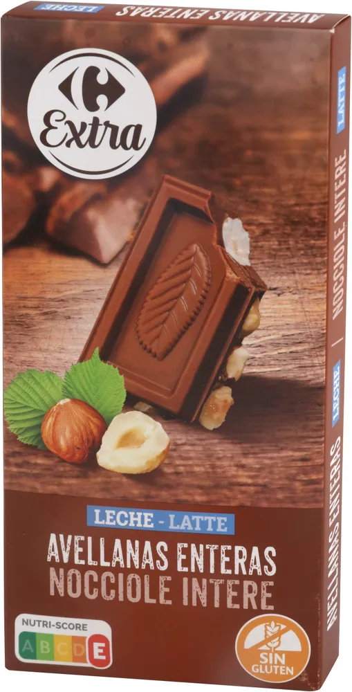 Chocolate con leche 25% avellana
