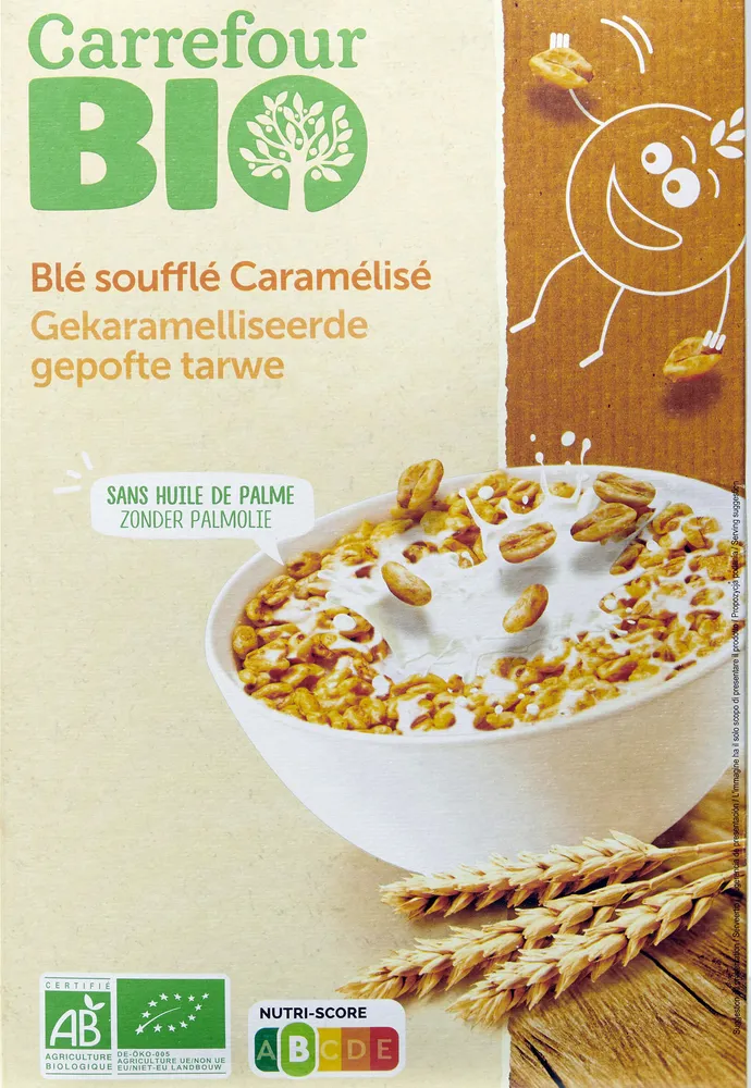 Blé soufflé Caramélisé