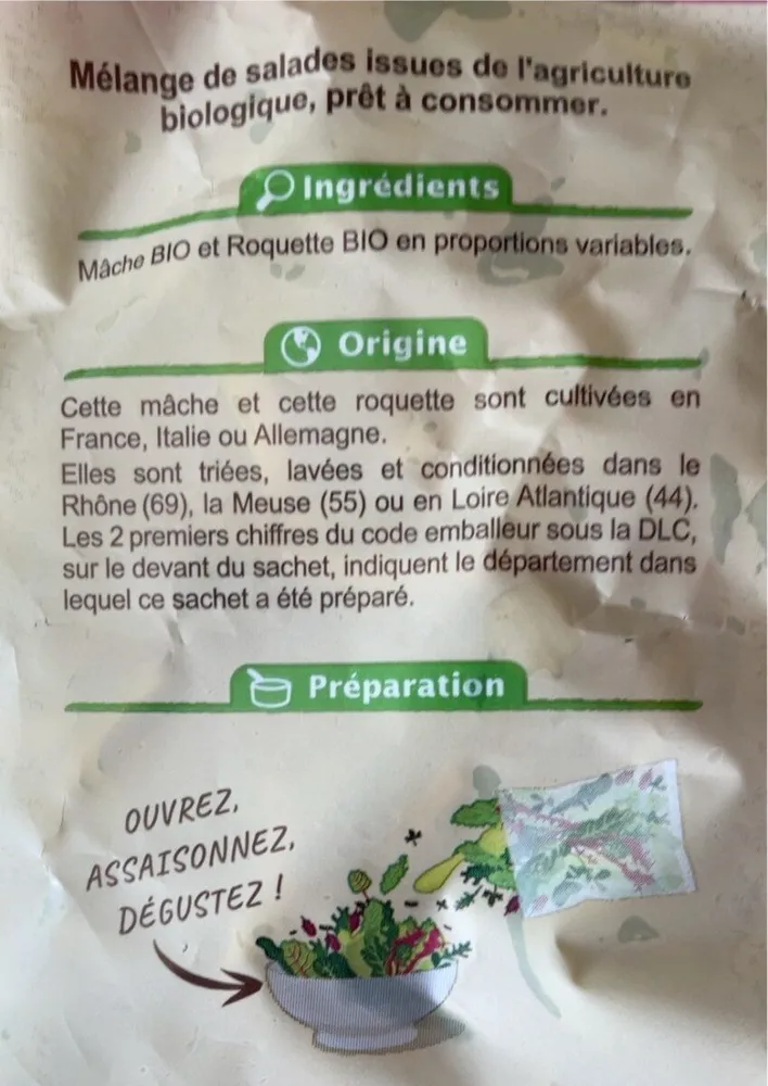 Mâche Roquette