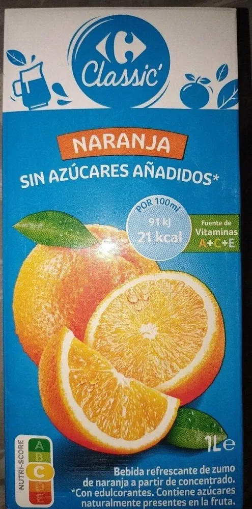 Zumo de naranja