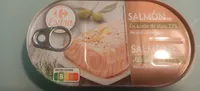 Saumon à l'huile d'olive 33,7%