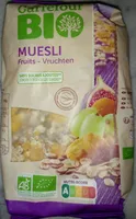 Muesli fruits