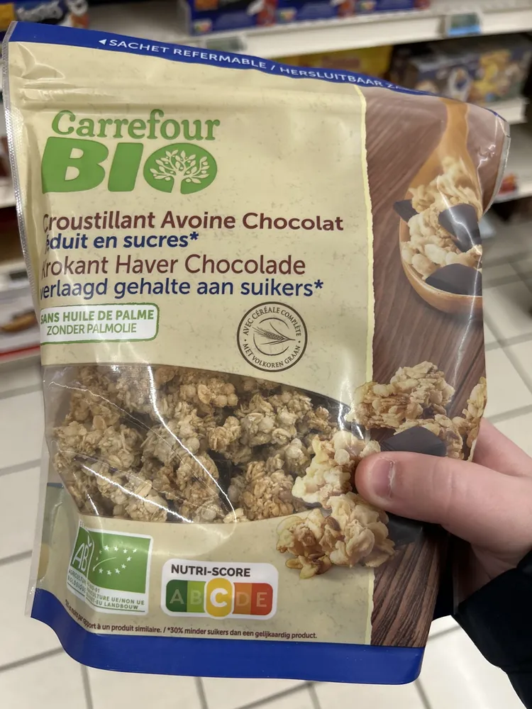 Croustillant tout chocolat