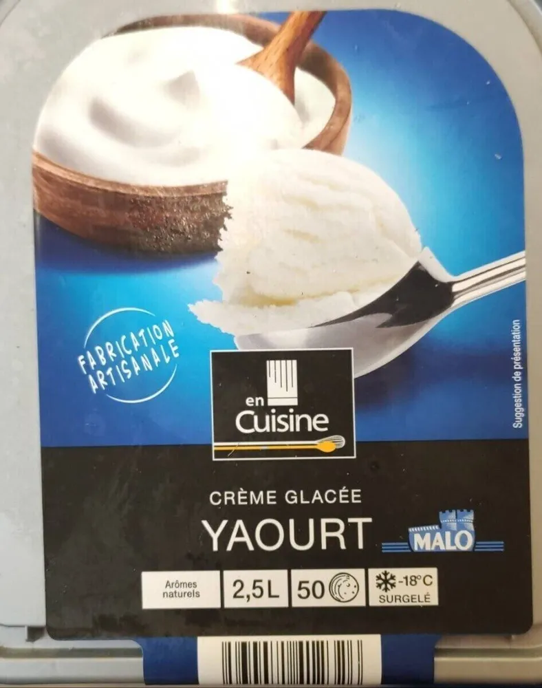 Crème glacée Yaourt