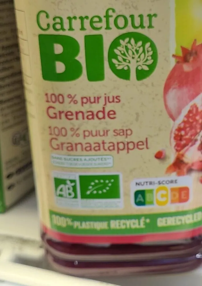 Jus bio 100% grenade