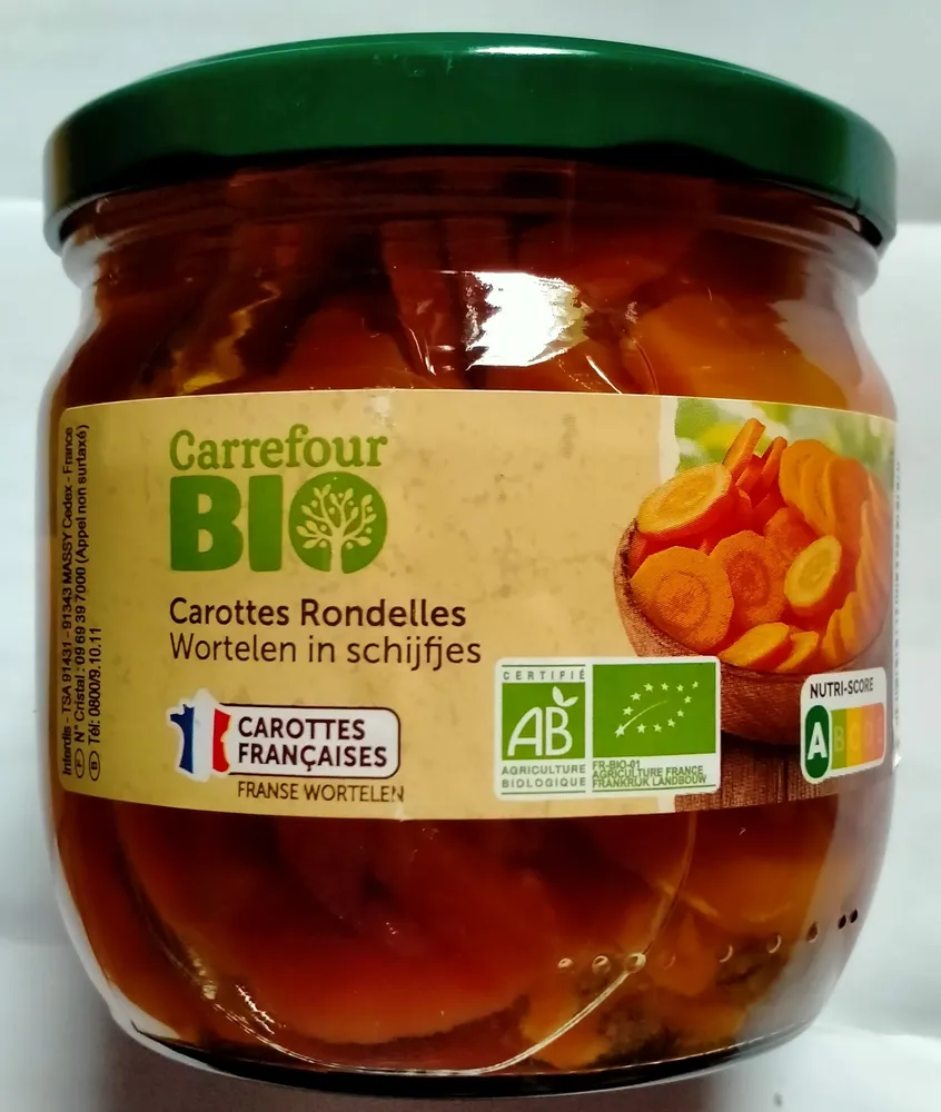 Carottes rondelles