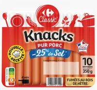 knacks Pur porc