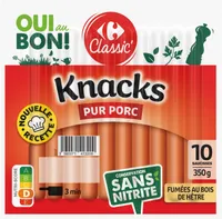 Knacks pur porc