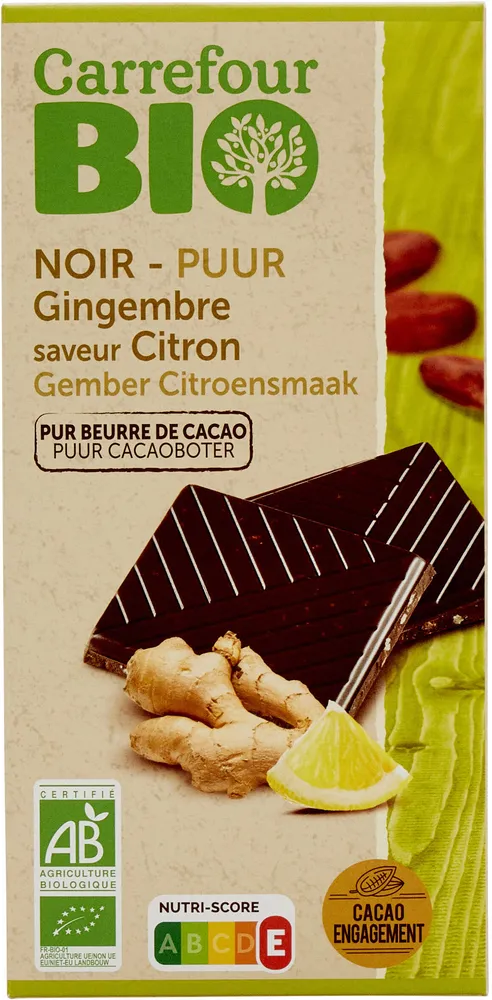 NOIR Gingembre saveur Citron