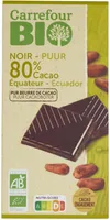 NOIR 80% Cacao Equateur