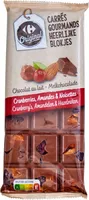 CARRÉS GOURMANDS chocolat au lait