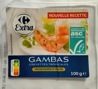 GAMBAS Crevettes tropicales