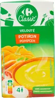 Velouté potiron et butternut