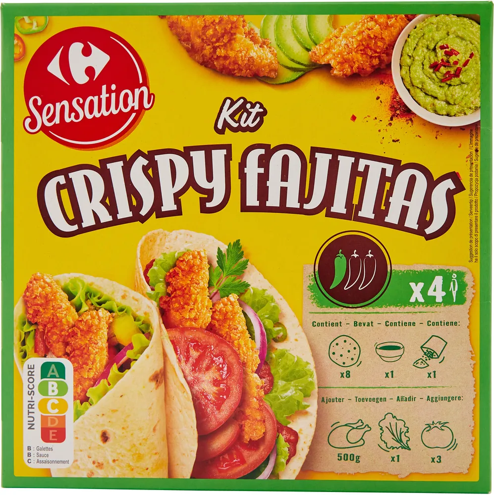 Kit Crispy Fajitas