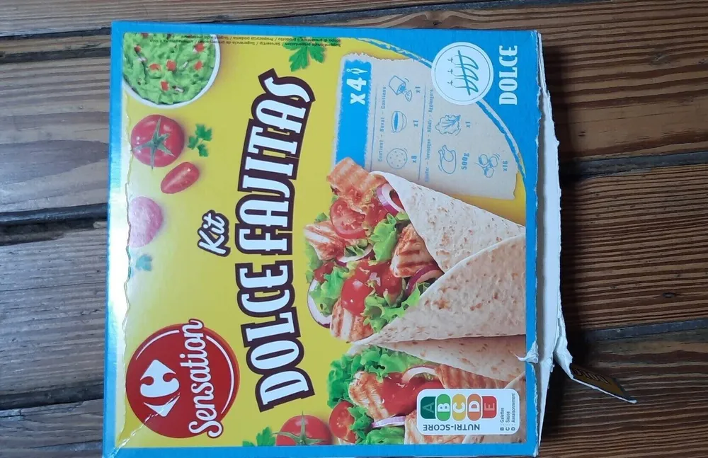 Kit dolce fajitas