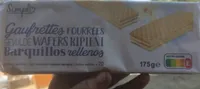 Gaufrettes Fourrrées
