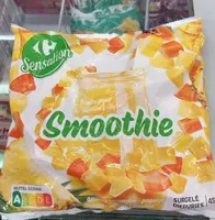 Fruits pour smoothie ananas-mangue-papaye