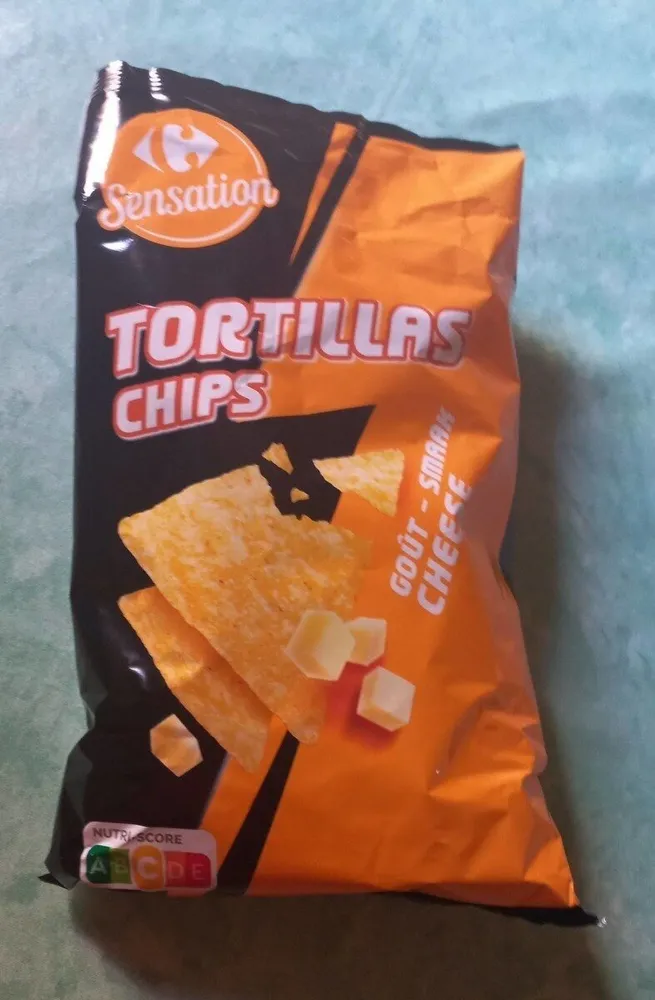 Tortillas Chips Goût Cheese