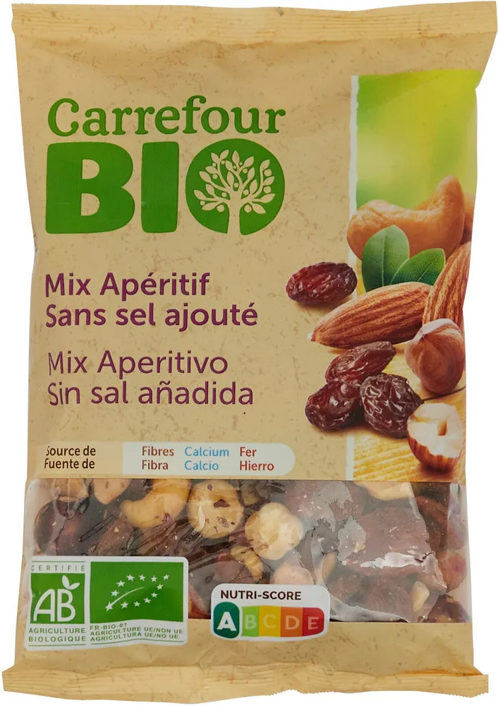 Mix apéritif sans sel ajouté