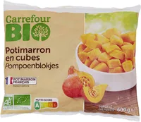 Potimarron en cubes