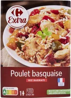 Poulet basquaise RIZ BASMATI