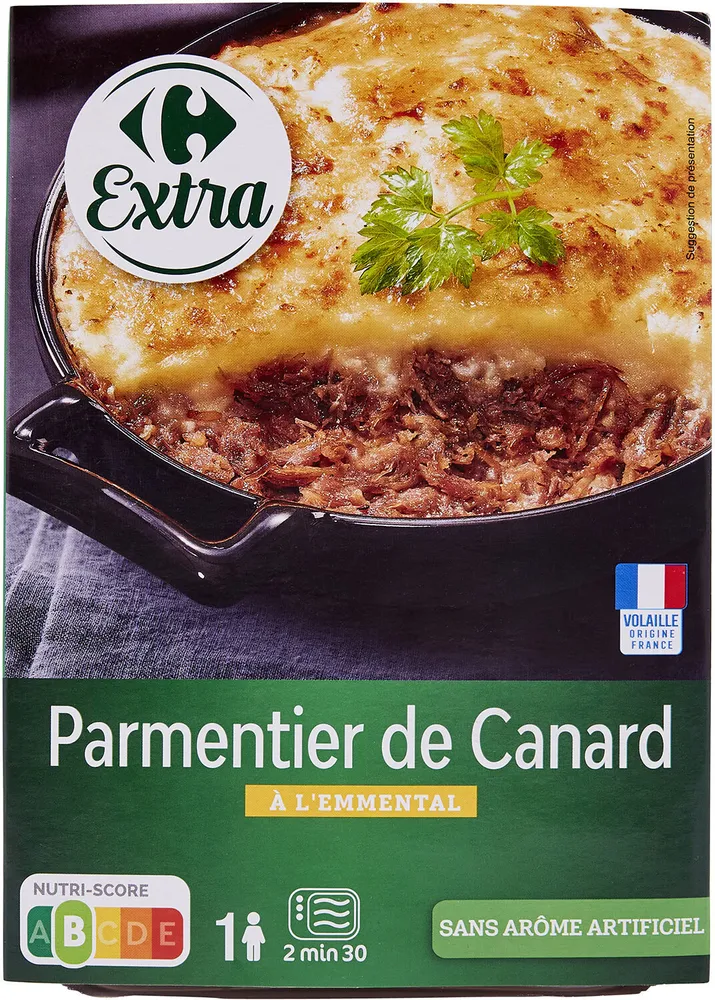Parmentier de canard À L'EMMENTAL