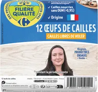 12 Œufs de Cailles