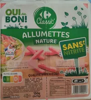 Allumettes nature