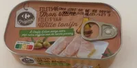 Filets de thon blanc à l'huile d'olive vierge extra