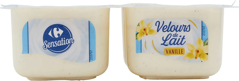 Velours de lait VANILLE