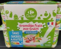 Fromage frais aux fruits
