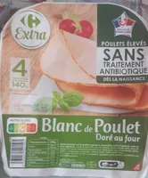 Blanc de poulet doré au four