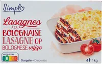 Lasagnes à la BOLOGNAISE Bœuf et soja