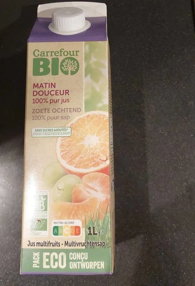 MATIN DOUCEUR 100% pur jus
