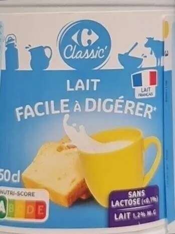 Lait facile à digérer
