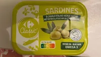 sardines à l’huile d’olive vierge extra