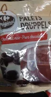 Palets chocolat noir