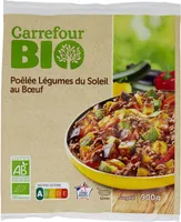 Poêlée Légumes du Soleil au Bœuf