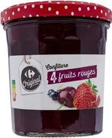 Confiture 4 fruits rouges