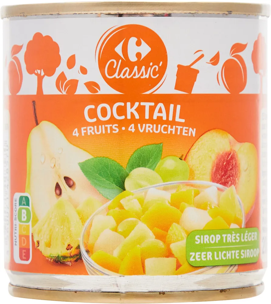 Cocktail 4 fruits