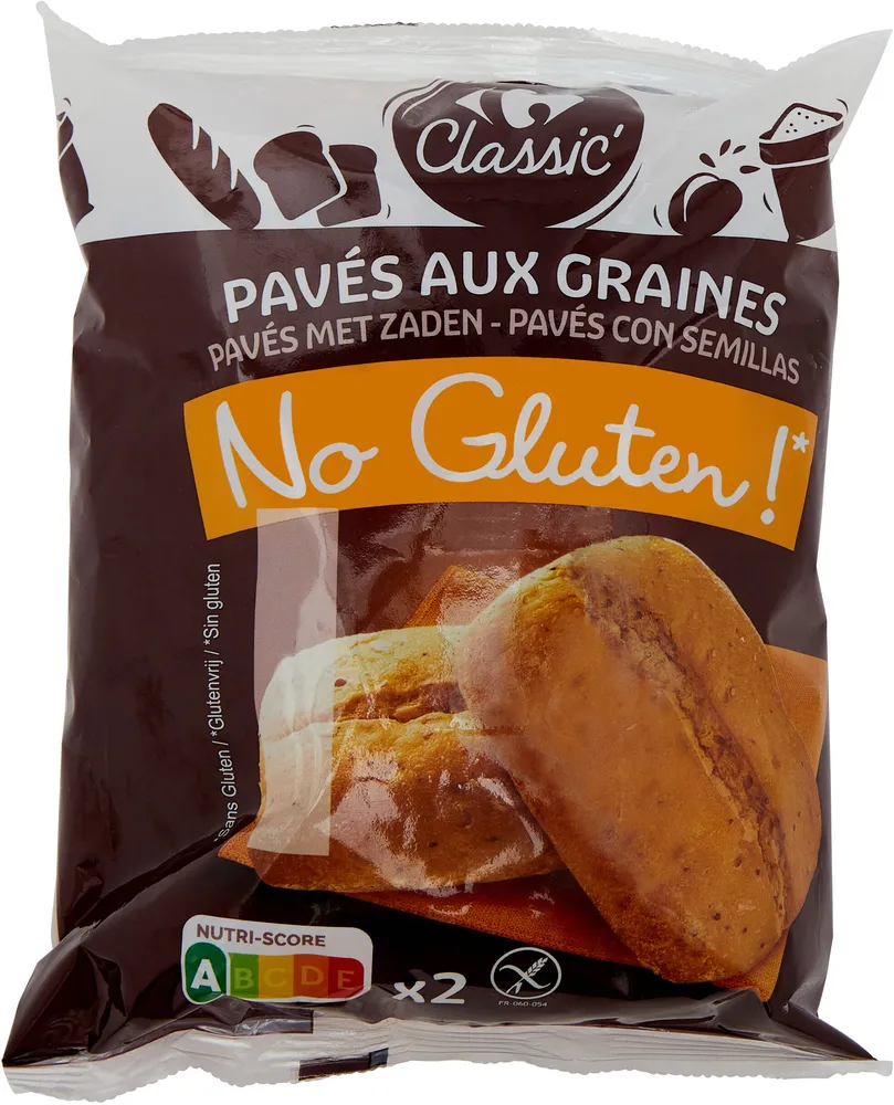 Pavés aux graines