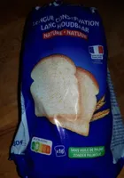 Pain de mie longue conservation - nature