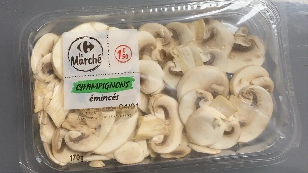 CHAMPIGNONS émincés